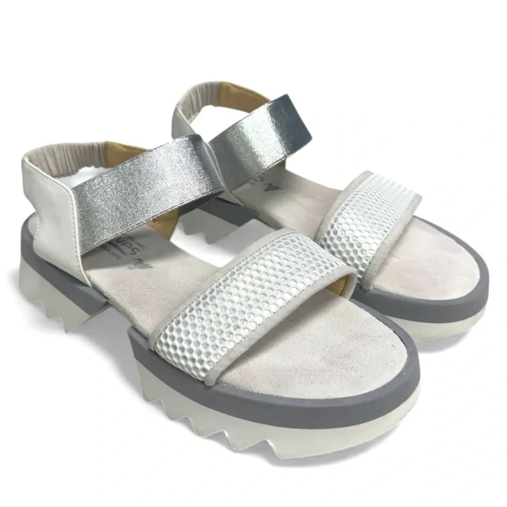 Softwaves Valeria Women’s Sandals In Ice/White Size 38.5 EU